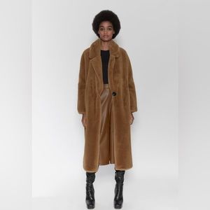 Zara Faux Fur Coat